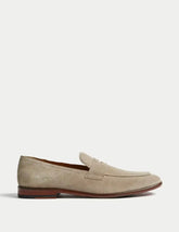 Autograph Suede Slip-On Loafers  Adomoo